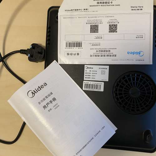 9 成新， 有保養 MIDEA 美的 - 按鍵式多功能電磁爐 2000W 連 有蓋煲