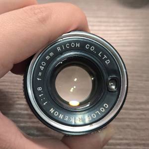 理光Ricoh COLOR RIKENON 40mm f1.8 m mount