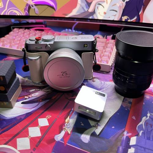 Fujifilm xe5 xe-5 行貨在保 連 xf 33mm f1.4 r lm wr, sg image 25mm 1.8, godox ...