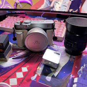Fujifilm xe5 xe-5 行貨在保 連 xf 33mm f1.4 r lm wr, sg image 25mm 1.8, godox ...