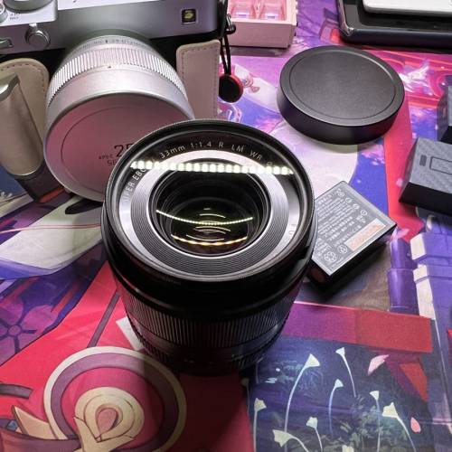 Fujifilm xe5 xe-5 行貨在保 連 xf 33mm f1.4 r lm wr, sg image 25mm 1.8, godox ...
