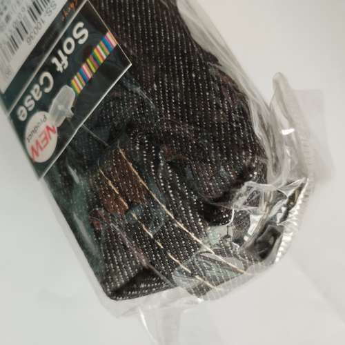 牛仔布筆袋(鋼琴圖案)