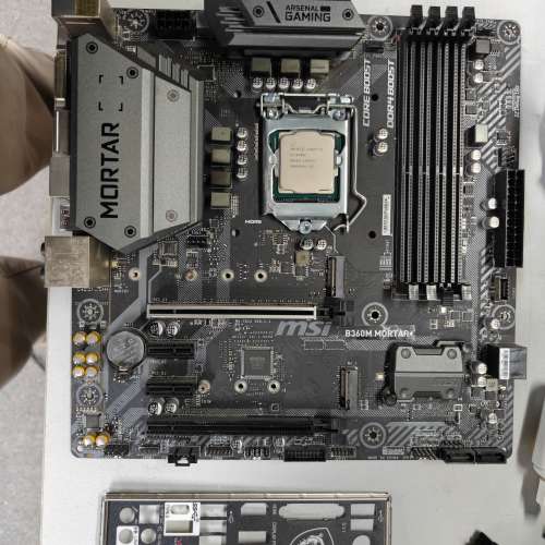 I5 9400F +MSI B360M Mortar