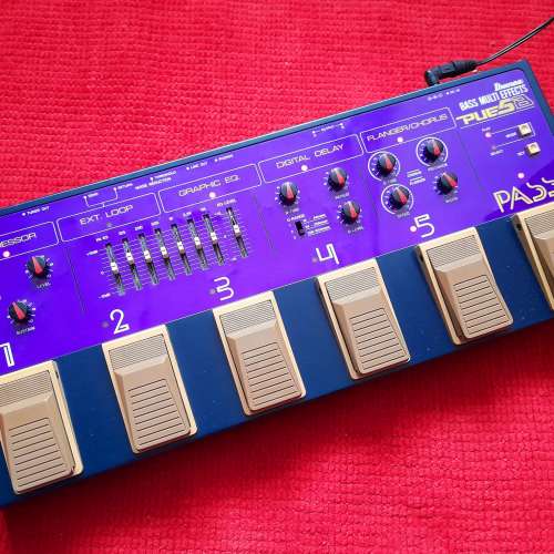Ibanez PUE5B Bass Multi Effects 80's Vintage 低音電結他綜合效果器
