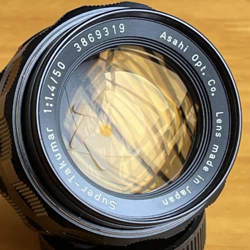 Super-Takumar 50mm f/1.4 七枚玉