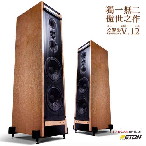 Gravity Acoustics Orchestra Grand V12 座地喇叭