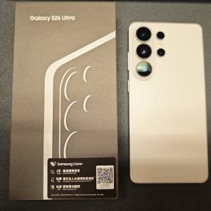 Samsung S26 ultra 12gb+512gb 白色 香港行貨