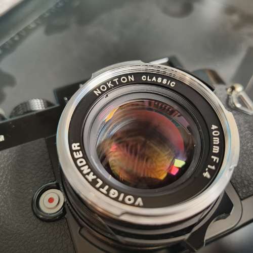幅倫達BessaR3M 250週年版+快速過片手柄+Nokton Classic 40/1.4全套齊盒