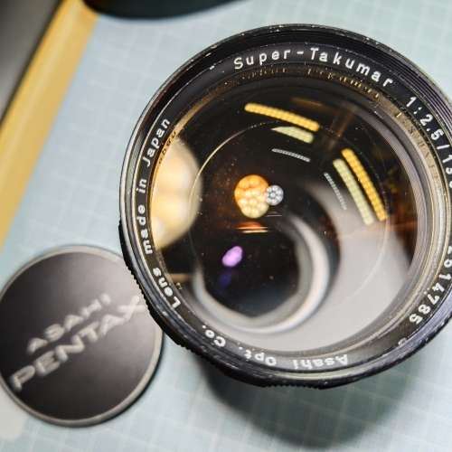 Pentax Spotmatic F黑機連3鏡