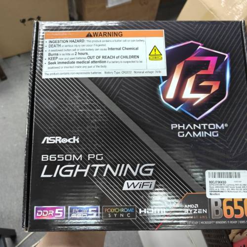 ASRock B650M PG Lightning WiFi (DDR5)