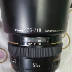 Canon EF 50mm f/1.4 USM lens