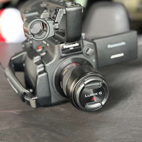Panasonic AF100 + Lumix