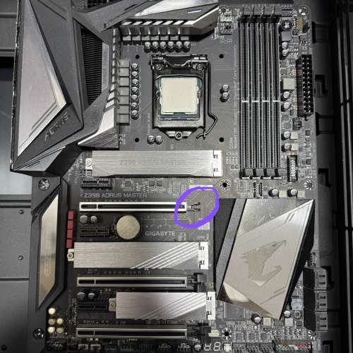 Gigabyte AORUS Z390底板連CPU Intel i9-9900KF