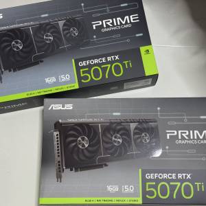 全新ASUS GeForce RTX 5070Ti PRIME顯示卡
