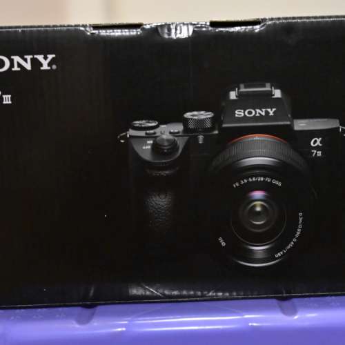 Sony A7 III 彩盒