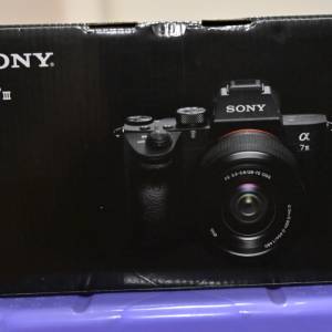 Sony A7 III 彩盒