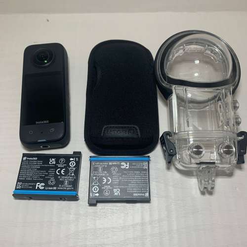 [觀塘實體店] 二手 Insta360 X3 (共2電+潛水殼) 行貨 *S72405* | Insta360 香港專門店