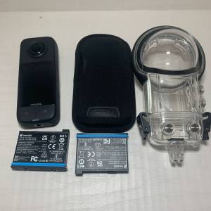 [觀塘實體店] 二手 Insta360 X3 (共2電+潛水殼) 行貨 *S72405* | Insta360 香港專門店