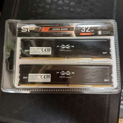 Silicon Power DDR5 32GB (2x16GB) Value Gaming 6000 全新美水