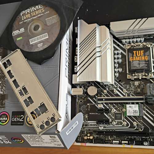 ASUS  Z690M-PLUS D4 Micro ATX主板 (正版Window11Home) Socket 1700 **注意描述**