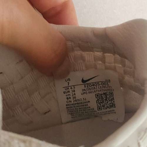 Nike air footscape woven size 38