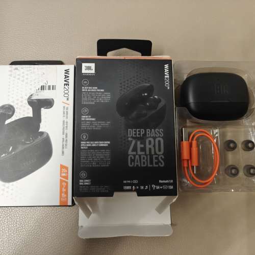 JBL WAVE 200藍牙耳機