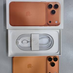 99%新iPhone 17 Pro Max 256GB  橙色 全套
