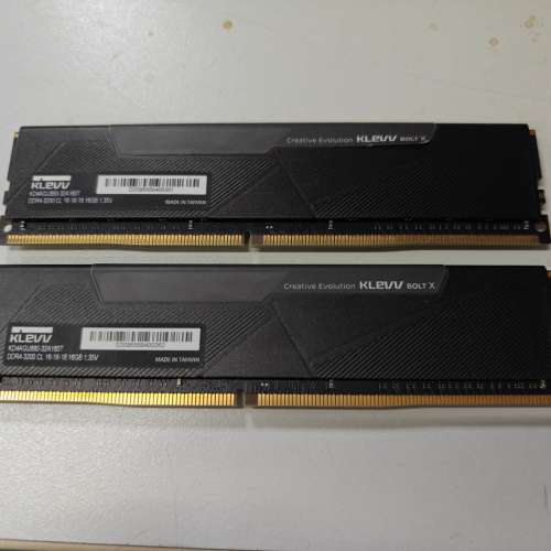 KLEVV DDR4 3200 16GB X2 (共32GB)