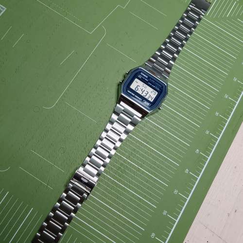 新淨新款行貨Casio A158WE 手錶 七年電