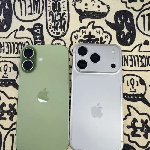 收 舊手機、新手機、iPhone17/16系類，各類顔色、各種儲存，歡迎帶圖咨詢