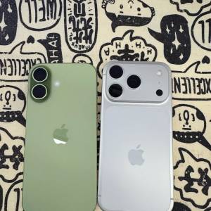 收 舊手機、新手機、iPhone17/16系類，各類顔色、各種儲存，歡迎帶圖咨詢