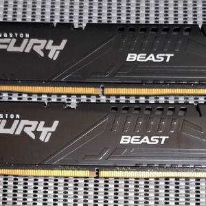 Kingston FURY Beast DDR5 5200 64GB Kit ( 2 x 32GB ) KF552C40BBK2-64 CL40