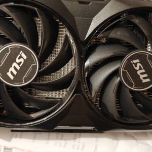 MSI GeForce RTX 4060 VENTUS 2X 顯示卡 99新 保用到26年8月15日 
功能正常