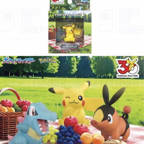 (接受預訂) TAKARA TOMY🇯🇵Pokemon 30th🐣ポケモン30周年！Moncolle Eating Pikachu...