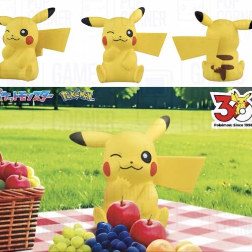 (接受預訂) TAKARA TOMY🇯🇵Pokemon 30th🐣ポケモン30周年！Moncolle Eating Pikachu...