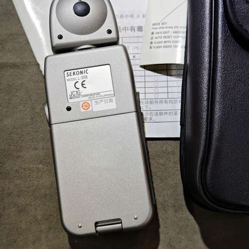 sekonic L-358 測光表 99%new 全套配件齊全 功能正常 送電試機