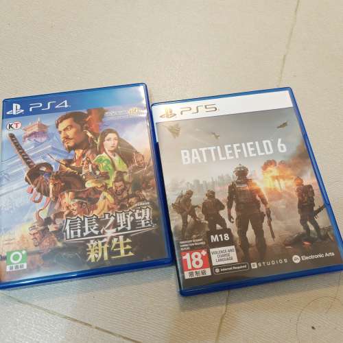 Battlefield 6,PS5  信長之野望 新生 PS4