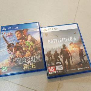 Battlefield 6,PS5  信長之野望 新生 PS4