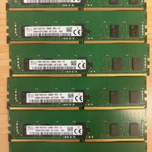 6 x 8GB HYNIX DDR4 ECC REG (Defective)