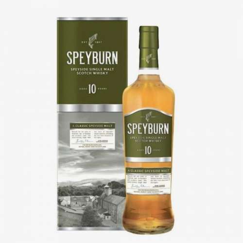 🥃   SPEYBURN Aged 10 Years Speyside Single Malt Scotch Whisky 1L 40% 全新 威...