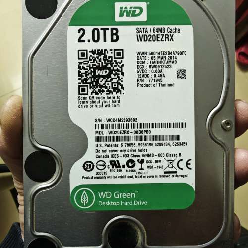 WD 2TB HARDDISK