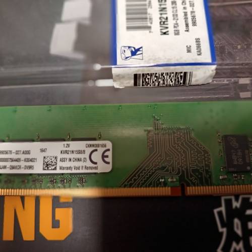 Kingston  8GB 2133 RAM記憶體