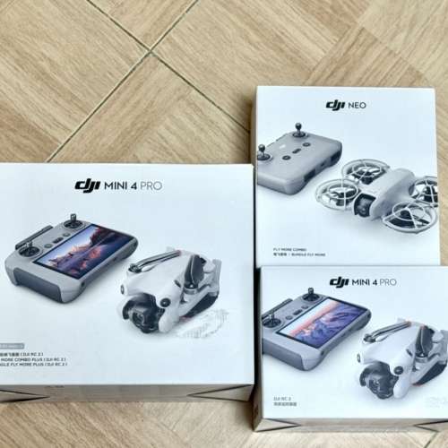 Dji 航拍機 吉盒三個