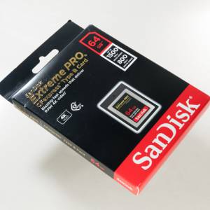 SanDisk Extreme PRO CFexpress Type B 64GB Memory Card 記憶卡