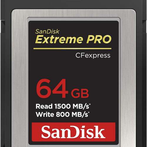 SanDisk Extreme PRO CFexpress Type B 64GB Memory Card 記憶卡