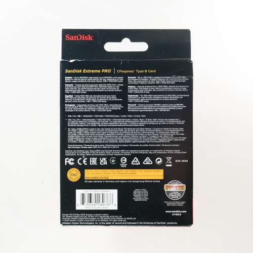 SanDisk Extreme PRO CFexpress Type B 64GB Memory Card 記憶卡