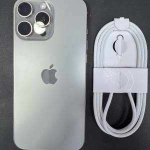 99%New iPhone 16 Pro Max 256GB 原色 電池92% 可用eSIM 有配件 自用首選超值
