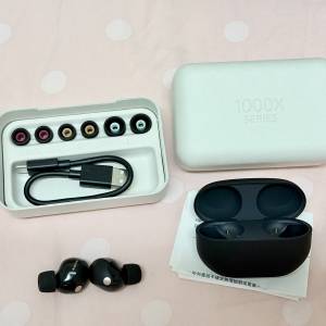 sony wf-1000xm5 黑色 行貨 九成新淨