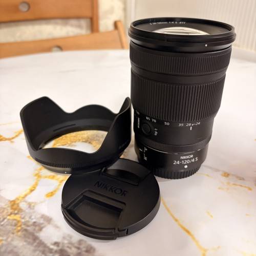 Nikon Z-mount 24-120 F4 S + Nikon ARCREST II 保護濾鏡77mm金框版