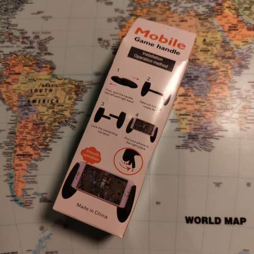 便攜式鵝蛋型手機遊戲手柄